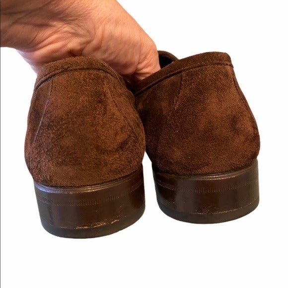 Men’s Gucci Brown Suede Bit Loafer main image 7